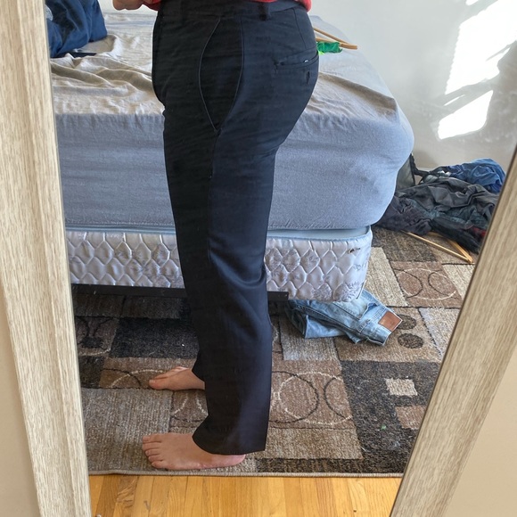 Van Heusen Traveler Slim Fit “Ash Navy” Dress Pant - Picture 5 of 6